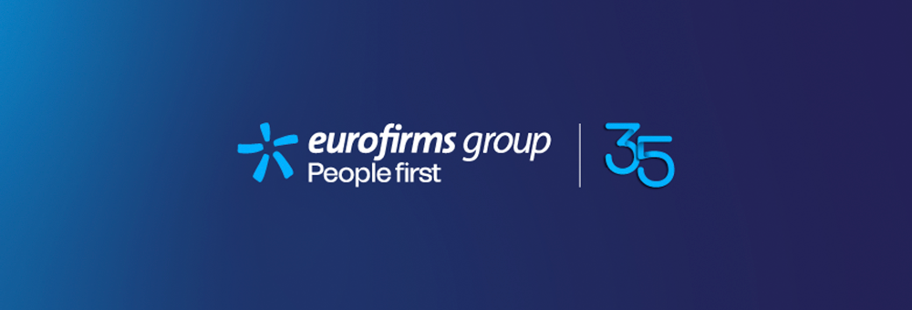 Immagine di copertina dei 35 anni di Eurofirms Group People First